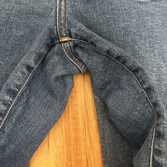 Madewell Kick out Crop Blue Women's Jeans 30 - Picture 4 of 7